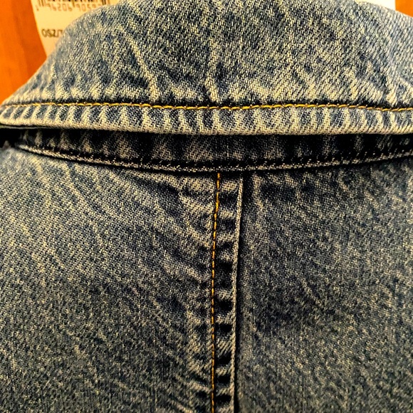 Ralph Lauren Women’s Denim Blazer, 2 Front Pockets, 1 RL Button, Size 16, NWT - Picture 7 of 11